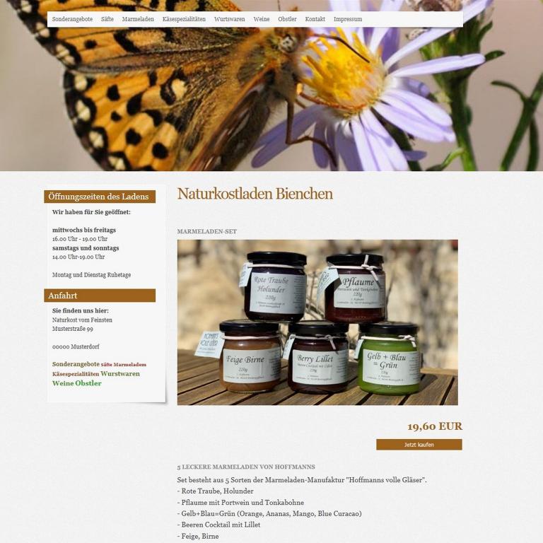 kleiner Webshop